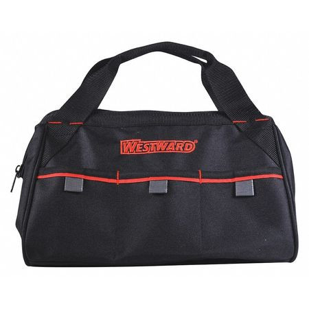 WESTWARD 53JW42 TOOL BAG GENERAL PURPOSE 3 POCKETS
