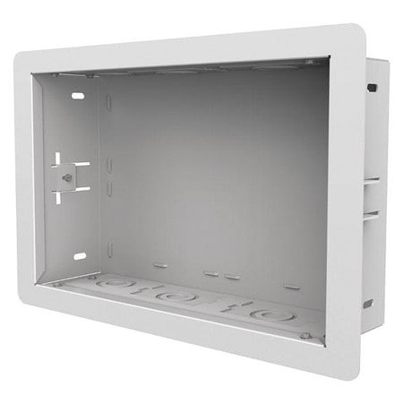 PEERLESS IB14X9-AC-W 14X9IN IN-WALL BOX WITH DUPLEX SURGE SUP