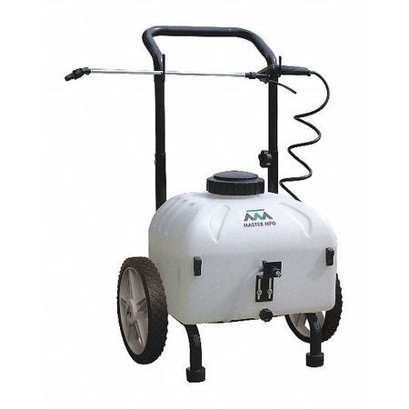 MASTER MANUFACTURING CO PCD-E3-009B-MM 9 GAL CART SPRAYER, 15 FT L HOSE, CONTRO