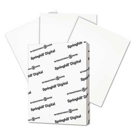 SPRINGHILL PAPER 16000 PAPER 8.5X11 VEL BRIST WHITE PK250