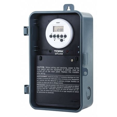 TORK DTU40 ELECTRONIC TIMER 120 TO 277VAC