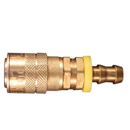 MILTON 1717-6 M STYLE PUSH-LOCK COUPLER,3/8" HOSE,PK10