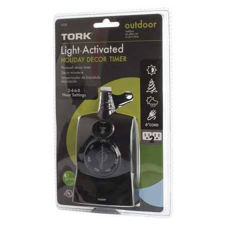 TORK 652B PLUG-IN TIMER OUTDOOR LED/CFL 2 OUTLETS