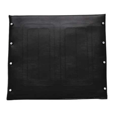 ALCO 64832-A3 VINYL SEAT UPHOLSTERY 24 W 10 HOLE BLACK