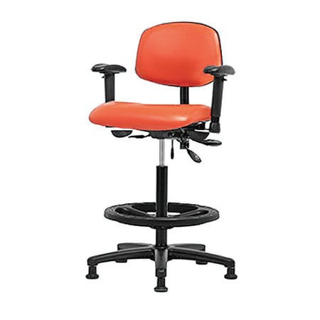 BLUE RIDGE ERGONOMICS BR-VHBCH-RG-T1-A1-BF-RG-8546 ERGONOMIC CHAIR POLYURETHANE BLUE