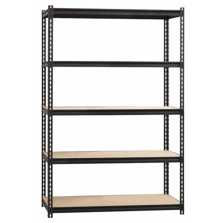 WOODS/IRON HORSE 20994 BOLTLESS SHELVING UNIT, 5 SHELVES, STEEL