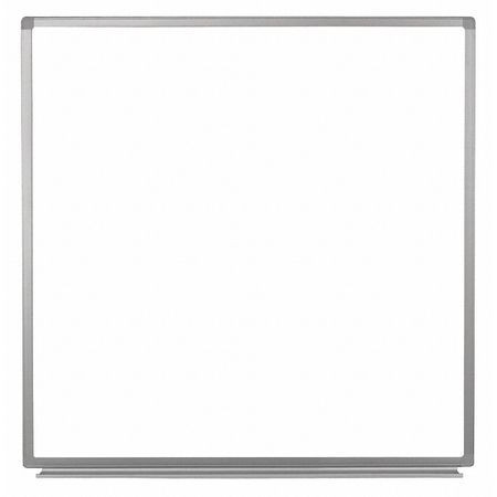 LUXOR WB4848W WALL-MOUNTED MAGNETIC WHITEBOARD - 48"W 