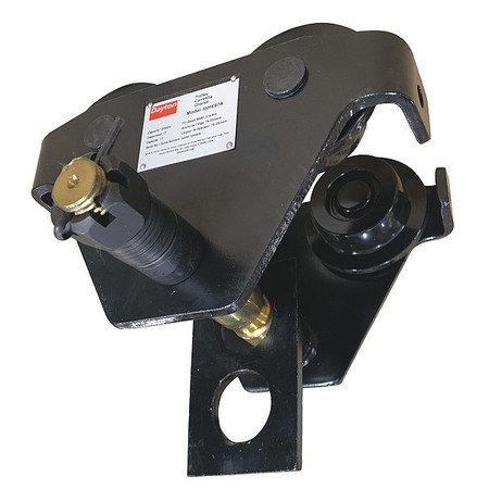 DAYTON 55HE67 PUSH TROLLEY 2000 LB LOAD CAPACITY