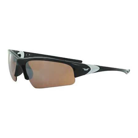 GLOBAL VISION COOLDRM COOL BREEZE DRM SAFETY GLASSES BLACK