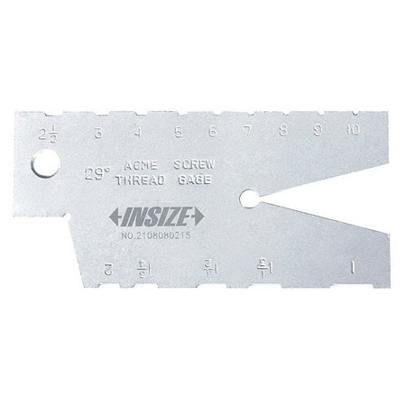 INSIZE 4812-E SCREWPITCHGAGESSCREWCHECKERS;THREADTYPE: