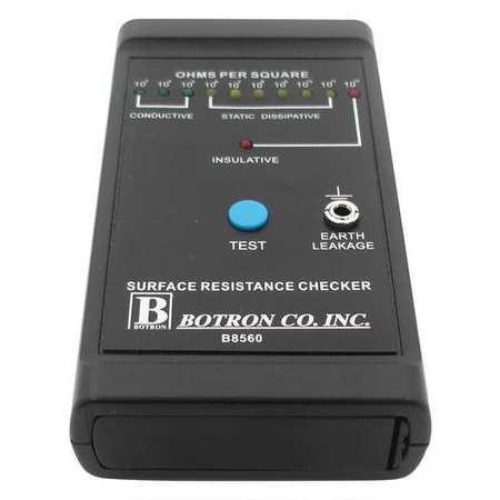 BOTRON COMPANY INC. B8560 SURFACE RESISTIVITY TESTER