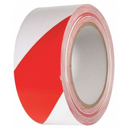 INCOM MANUFACTURING VHT211 MARKING TAPE STRIPED RED/WHITE 2 W