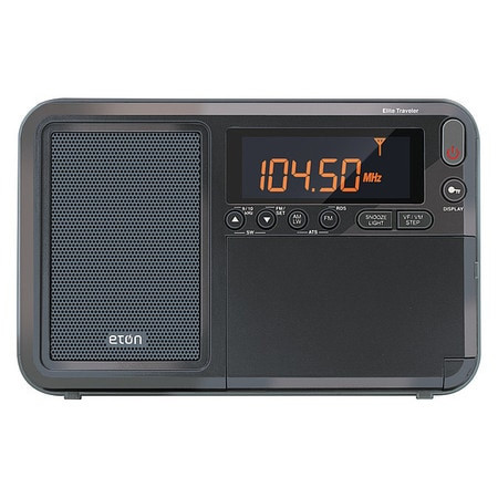 ETON NELITETRAVELER MINI SHORTWAVE RADIO DIGITAL 3-1/2 H