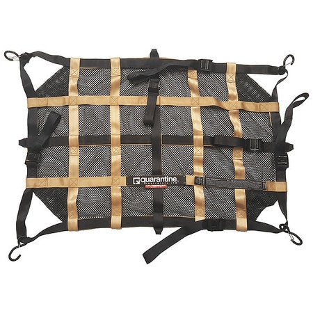 QUARANTINE RESTRAINTS QAB-UTS CARGO NET BLACK POLYESTER 3 FT.L 400 LB.