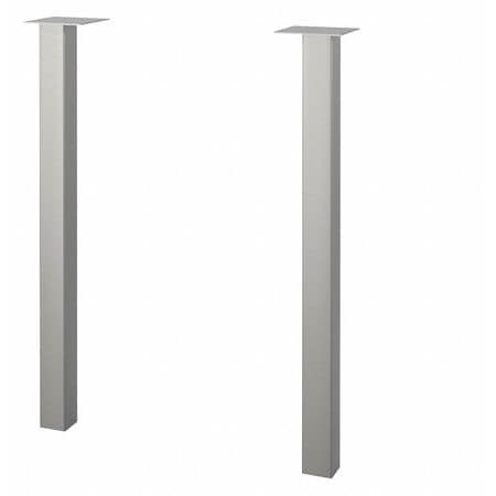 CONTEMPO 50880-1151 METAL LEGS 2 CONTEMPO SILVER