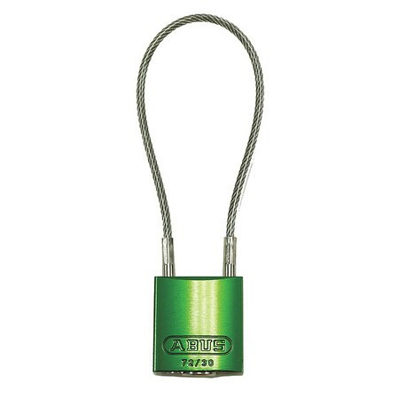ABUS 13012 LOCKOUT PADLOCK KEY DIFFERENT GREEN BODY
