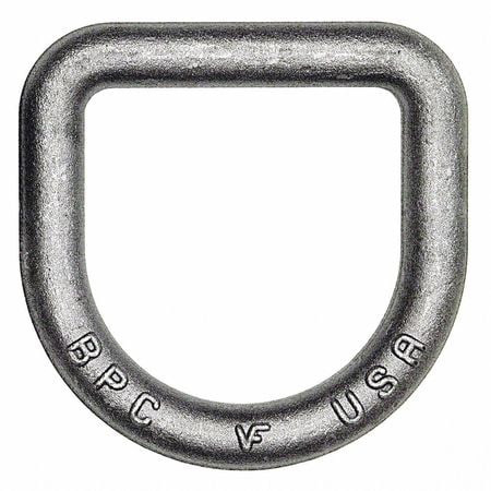 BUYERS PRODUCTS B40RZY D-RING YELLOW ZINC STEEL 16000 LB CAP