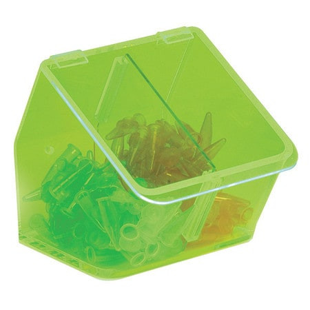 HEATHROW SCIENTIFIC HS23411 BIN,2 SLOTS,2 COMPARTMENTS,6-1/2" H