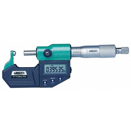 INSIZE 3560-25E ELECTRONIC OUTSIDE MICROMETER IP54
