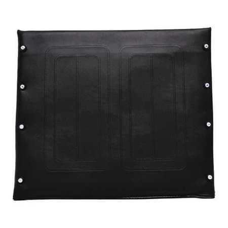 ALCO 779-A3 VINYL SEAT UPHOLSTERY 18 W 8 HOLE BLACK