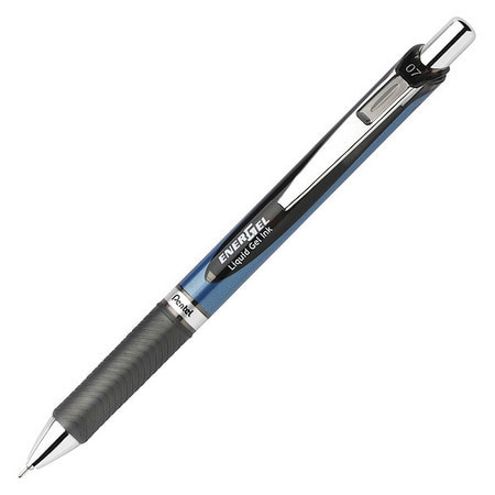 PENTEL BLN77A PEN,GEL,RTX,NEEDLE,0.7MM,BK