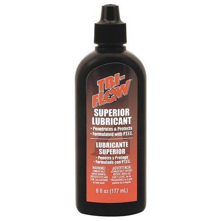 TRI-FLOW TF0021060 6 OZ, DROPPER BOTTLE, MINERAL OIL, BROWN