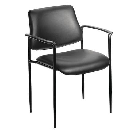 BOSS MFG CO B9503-CS BOSS STACKING GUEST CHAIR WITH ARMS - VI