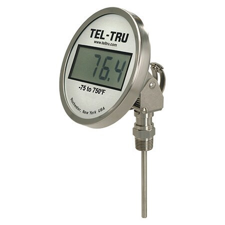 TEL-TRU INC. ND5AB09111-P22026 DIGITAL DIAL THERMOMETER 2-1/2 STEM L