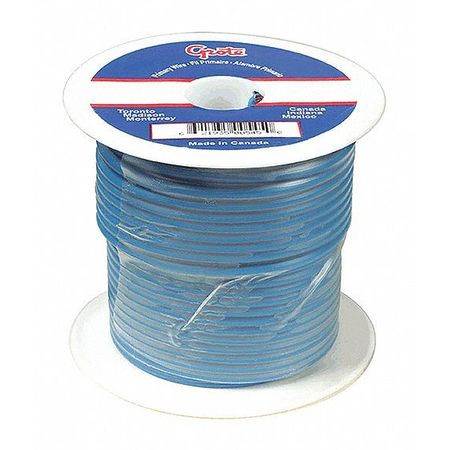 GROTE 87-7010 PRIMARY WIRE 14 GAUGE BLUE 100 FT SPOOL