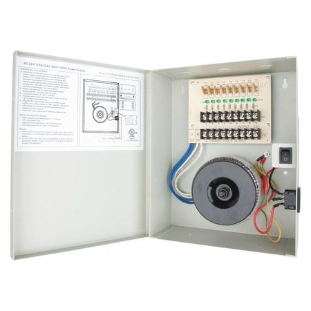 VITEK VT-2410A-A9 POWER SUPPLY OUTPUT 24VAC VA RATING 240