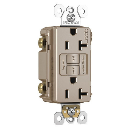 PASS SEYMOUR 2097TRNICC4 POWER INLET 20A 125VAC RECEPTACLE GFCI