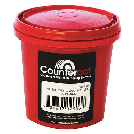 COUNTERACT WCS-C CENTERING SLEEVES PK100