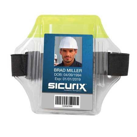 SICURIX BAU 66894 ARM BADGE HOLDER VERTICAL PK12