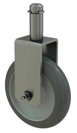 METRO 5MDRGSA-24 RIGID STEM CASTER H5 IN 24 IN CHANNEL PR