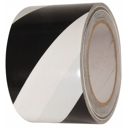 INCOM MANUFACTURING VHT312 MARKING TAPE STRIPED BLACK/WHITE 3 W