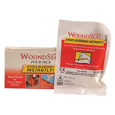 WOUND SEAL 90358 BLOOD STOPPER CLOTTING AGENTS PK2