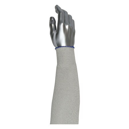 KUT GUARD 20-21DHX18-ET CUT-RESISTANT SLEEVE GRAY KNIT CUFF