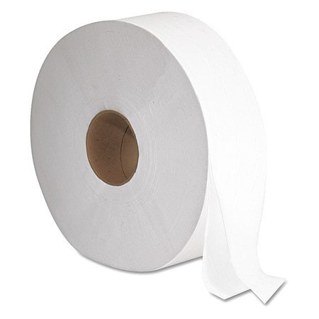 GEN GEN1513 JUMBO BATH TISSUE 2-PLY WHITE 12 PK6