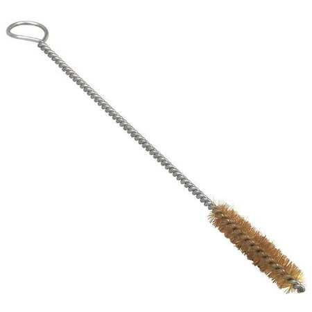 TANIS BRUSH 05037 HAND TUBE BRUSH .006 BRASS 5/16 DIA.