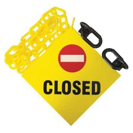 MR. CHAIN 7406CL SIGN KIT SIZE 6 FT. YELLOW
