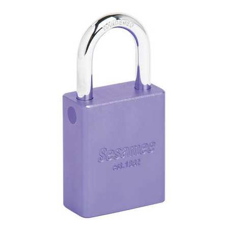 SESAMEE 90119 ALUM SAFETY LOCKOUT PADLOCK KA PURPLE