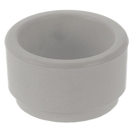 COMPONENT HARDWARE J92-9360 GREY RUBBER ROUND SCRAP BLOCK FOR 5-3/4"