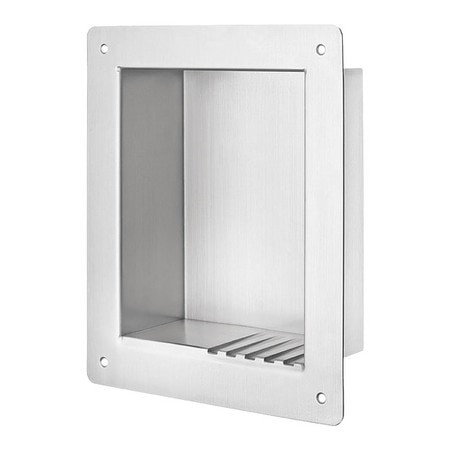 KINGSWAY GROUP KG12 SOAP SHELF,3-1/2" D,12" H,10-1/2" L,SS