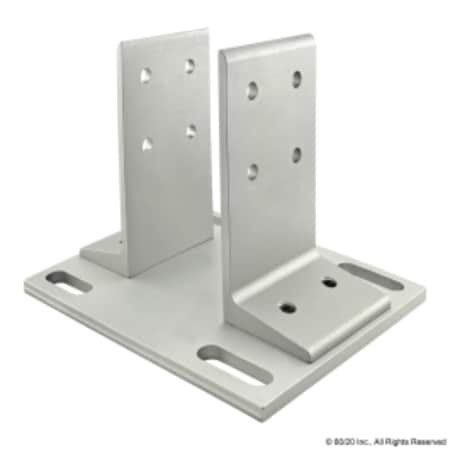 80/20 INC 40-2410 FLOOR MOUNT BASE PLATE 40-8080