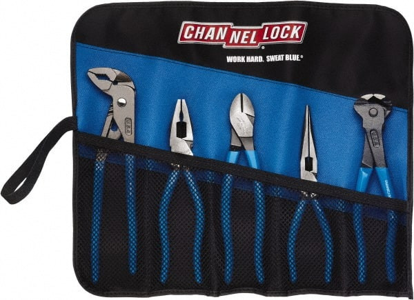 CHANNELLOCK TOOL ROLL-5E PLIER SET,5 PCS, E-SERIES