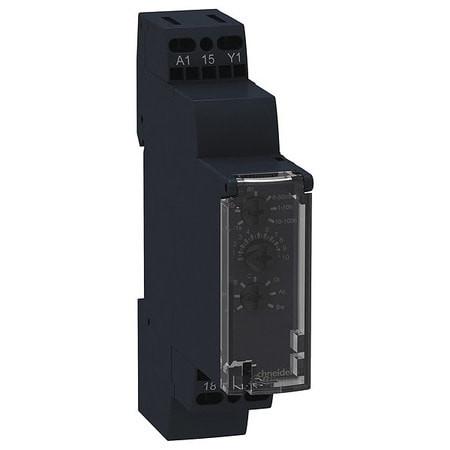 SCHNEIDER ELECTRIC RE17RMJU TIME DELAY RELAY 12VAC/DC COIL