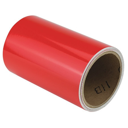 HARRIS INDUSTRIES ZRF6X5RD REFLECTIVE MARKING TAPE SOLID RED 6 W