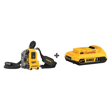 DEWALT TOOLS DWH161B/DCB203 DUST EXTRACTOR MASONRY