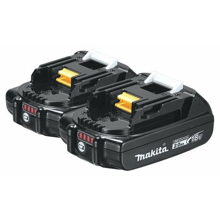 MAKITA BL1820B-2 18V LXT COMPACT 2.0AH BATTERY, 2/PK
