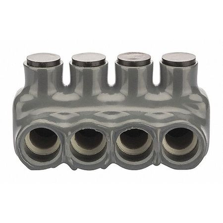 POLARIS IPLG3/0-4 MULTI-TAP,BLACK,3/0-4/2/0-2 AWG,4 PORT